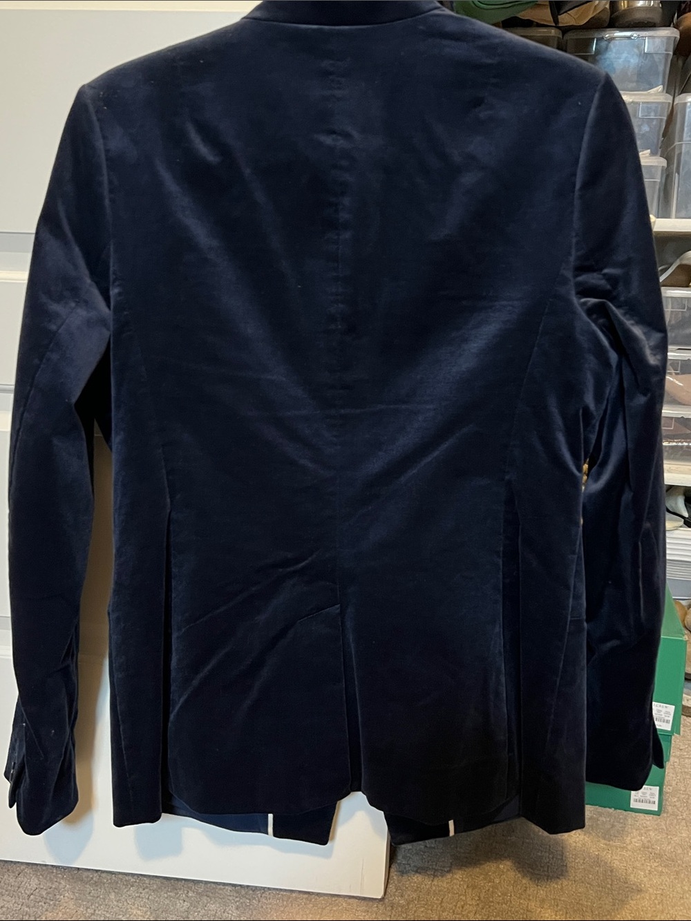 Banana Republic Velvet Jacket - Picture 2 of 4